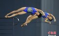 全国青年跳水锦标赛举行女子双人跳台决赛