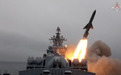 俄军同时从陆地、空中、水面及水下发射导弹，系苏联解体后首次