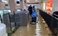 暴雨突袭，洛阳地铁上海市场站进水了？官方凌晨通报：暂停服务