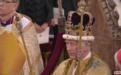 快讯！英媒：英国国王查尔斯三世正式加冕，戴上圣爱德华王冠
