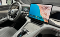 静态体验腾势N7智能座舱：车内两台平板电脑，空调系统有惊喜