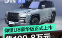 仰望U8豪华版正式上市 售109.8万元