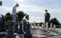 符拉迪沃斯托克：街头国际象棋比赛