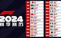 F1官方公布2024赛程 中国大奖赛回归