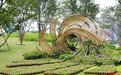 成都驿马河公园“绽放”20座竹构花园 即日起对外开放展览