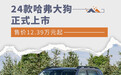 售价12.39万元起 24款哈弗大狗正式上市