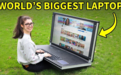 全球最大笔记本曝光：重量45公斤 配备43英寸屏幕