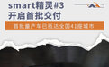 首批车已抵达41座城市 smart精灵#3开启交付