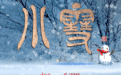 海报｜手绘小篆二十四节气——小雪