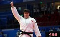 （成都大运会）中国选手贾春迪获女子柔道78公斤以上级冠军