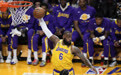 40分大胜！湖人淘汰灰熊，NBA首次上演同年黑七与黑八