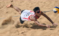 学青会沙滩排球项目开赛