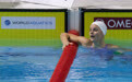 游泳——世界杯布达佩斯站：麦基翁打破女子100米仰泳世界纪录