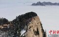 陕西华山：玉树琼花 云海翻腾