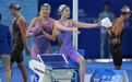 游泳——女子4x100米自由泳接力决赛：中国队夺冠