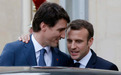 外媒曝：马克龙本人出面游说特鲁多，敦促放宽对俄钛金属制裁，原因与空客有关
