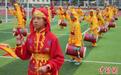 “非遗”兰州太平鼓进校园 学生感受传统文化魅力