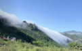 重庆金佛山云瀑引来众多游客打卡，南川文旅委：本月已出现两次
