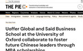 有录网携手牛津大学赛德商学院，联合设立Uoffer Global MBA奖学金