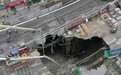 成都地铁施工区域路面塌陷追踪：自来水管爆管原因说法不一
