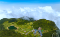 云海涌绕金佛山
