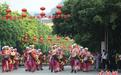 云南孟连傣族拉祜族佤族自治县成立70周年 民众载歌载舞齐欢庆