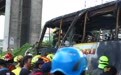 泰国一校车起火　恐致至少23人遇难