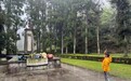 清明时节雨纷纷，亲赴井岗忌英魂