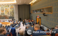 俄媒：以色列常驻联合国代表在安理会发言时，现场多名外交官离场