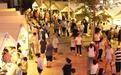 武汉江夏区纸坊街举行中医药健康夜市活动