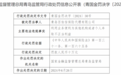 青岛百佳信保险代理有限公司因利用业务便利为其他机构或者个人牟取不正当利益被罚10万元