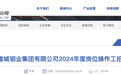 上市公司金钼股份母公司招人应聘表无法下载？公司回应