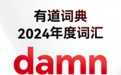 网易有道词典公布2024年度词汇“damn”：年轻人情绪表达的新风向标