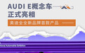 AUDI E概念车亮相 奥迪全全新品牌首款产品