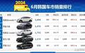 「韩系动向1296」韩国车市6月销量排行，特斯拉model Y夺冠