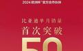 比亚迪又卖爆了，10月销量超50万辆，六款车型突破5万辆大关