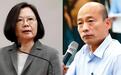 台政治人物网络声量出炉：韩国瑜居冠，领先蔡英文两倍