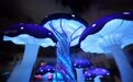 蛇年豫园灯会7米高灯组“蘑菇丛林”提前亮相首届上海国际光影节