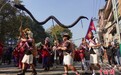尼泊尔古隆族民众庆祝洛萨新年