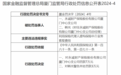 永诚财产保险股份有限公司厦门中心支公司因利用保险代理人虚构保险中介业务套取费用被罚7万元