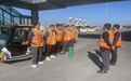 祥鹏航空开展牵引车作业过程中突发失火应急处置演练