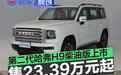 第二代哈弗H9柴油版正式上市 售23.39万元起