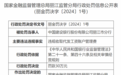 中国建设银行股份有限公司丽江市分行因违规收取代发工资账户管理费被罚30万元