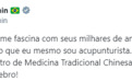 巴西副总统在京露了一手针灸：中医几千年知识的传承积累让我着迷，我自己也是一名针灸师