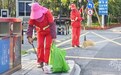 “烧烤模式”下，城市养护工作者们的“清凉伞”
