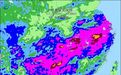 南方的雨下到降雨实况图“又紫又红”！接下来暴雨大暴雨还将在线，有哪些变与不变？