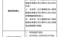 富德生命人寿保险股份有限公司三明中心支公司因财务数据不真实，给予投保人合同约定以外利益被罚28万元