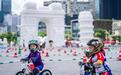 香港儿童参加平衡车嘉年华乐享夏日