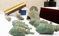 又有14件流失海外文物回归：其中青铜甬钟距今约2500年，声音穿透力极强，象征地位和权利
