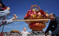 国庆75周年｜“祝福祖国”巨型花篮亮相天安门广场